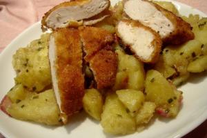 Tökmagolajos krumplisaláta